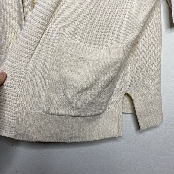 New Sonoma The Everyday Cardigan White Oak Open Front Pockets Women’s XXL - Picture 4 of 11
